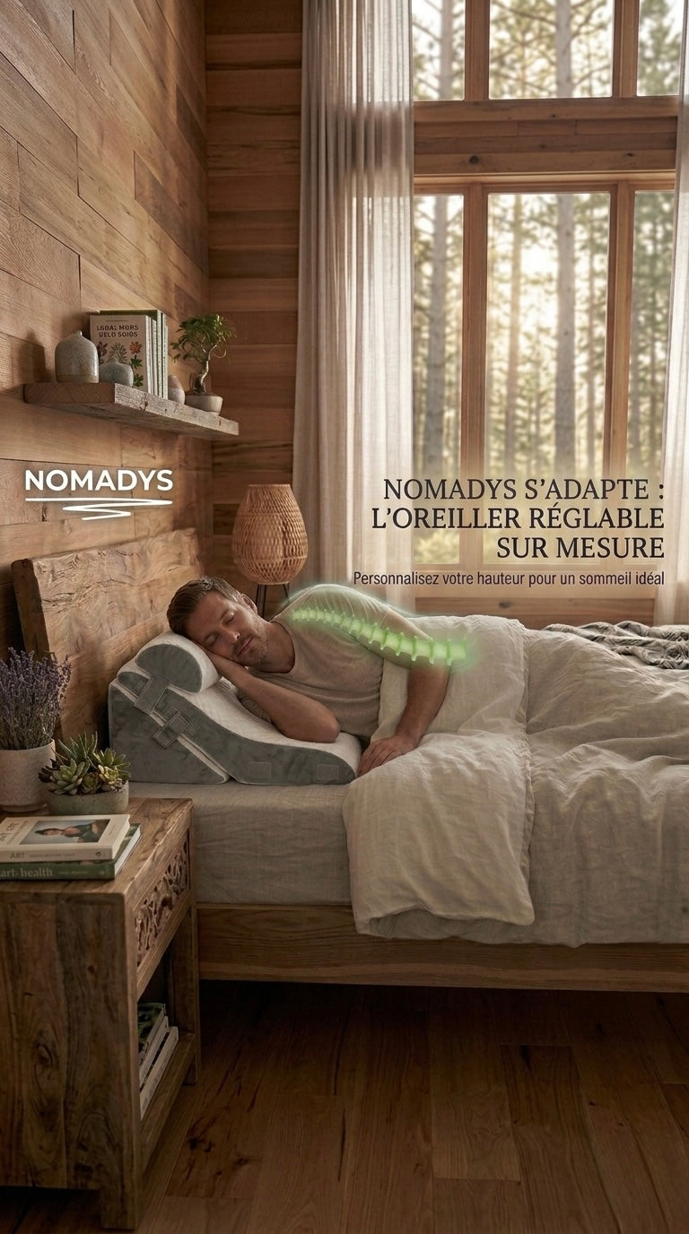 Oreiller à hauteur réglable : pourquoi c'est le meilleur choix pour votre sommeil ? Image