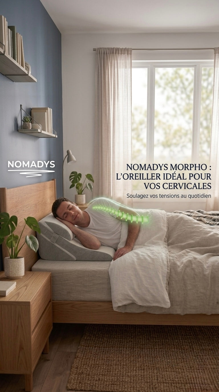 Oreiller ergonomique : comment bien choisir pour soulager les cervicales Image