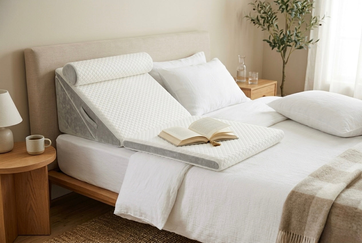Quelle différence entre un oreiller de lecture et un oreiller de nuit ? Image
