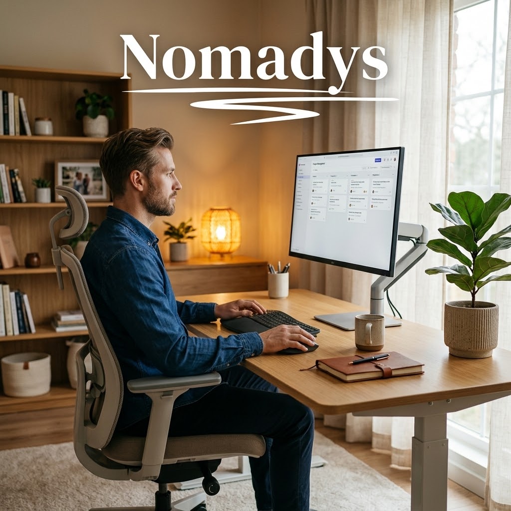 Ergonomie du poste de travail assis : protéger son dos toute la journée Image