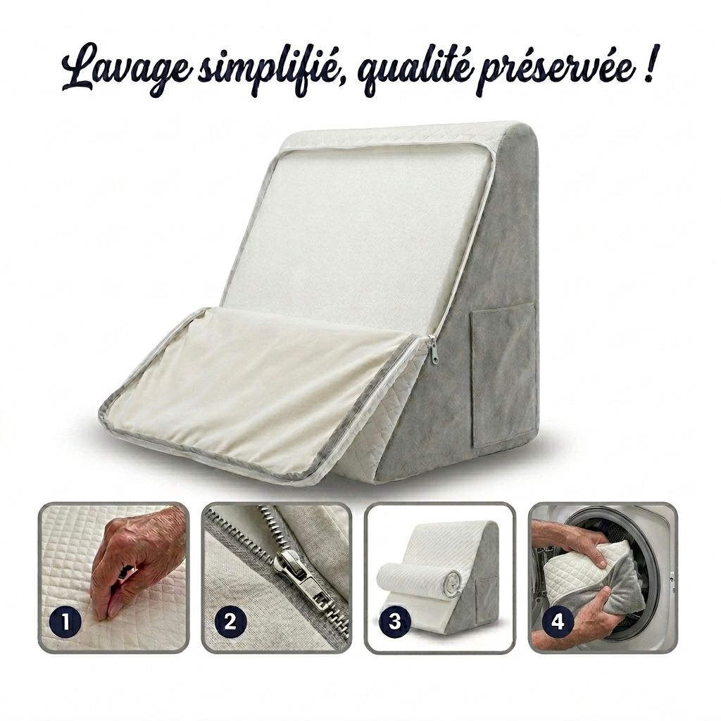 Mon Nomadys Essentiel – Coussin ergonomique incliné