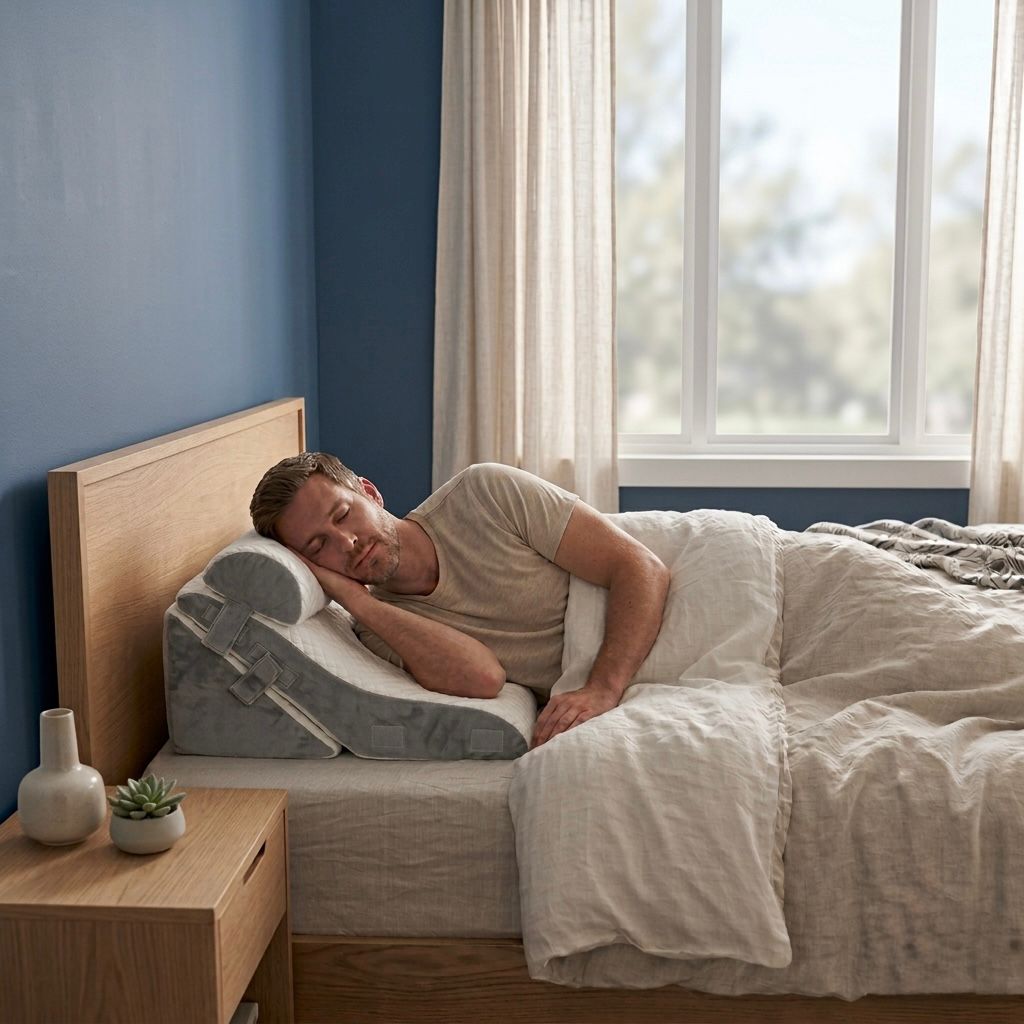Mon Nomadys Morpho – Oreiller ergonomique incliné Lecture Lit - Modulable à Mémoire de Forme